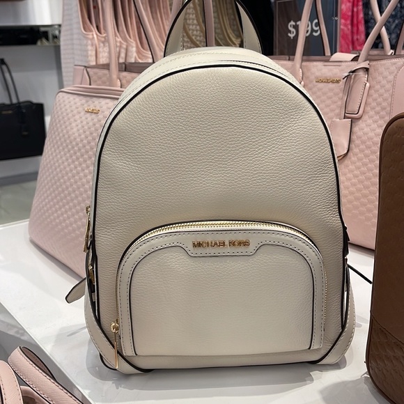 Michael Kors Jaycee Medium Logo Backpack
Light Cream - Picture 2 of 16